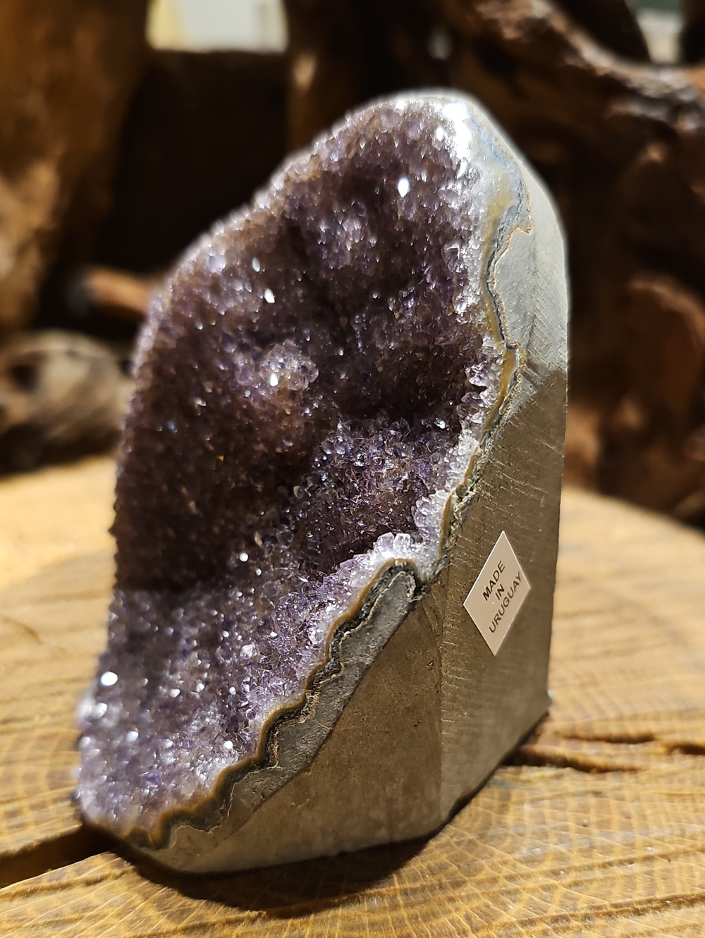 Natural Amethyst Cutbase Display - Picture 4 of 13